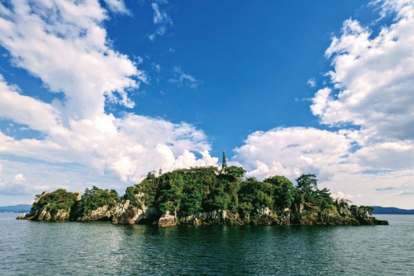 <滋賀>びわ湖に浮かぶ神秘の島 多景島(たけしま)上陸と第75回長浜盆梅展【明石・西神中央・緑が丘出発】1